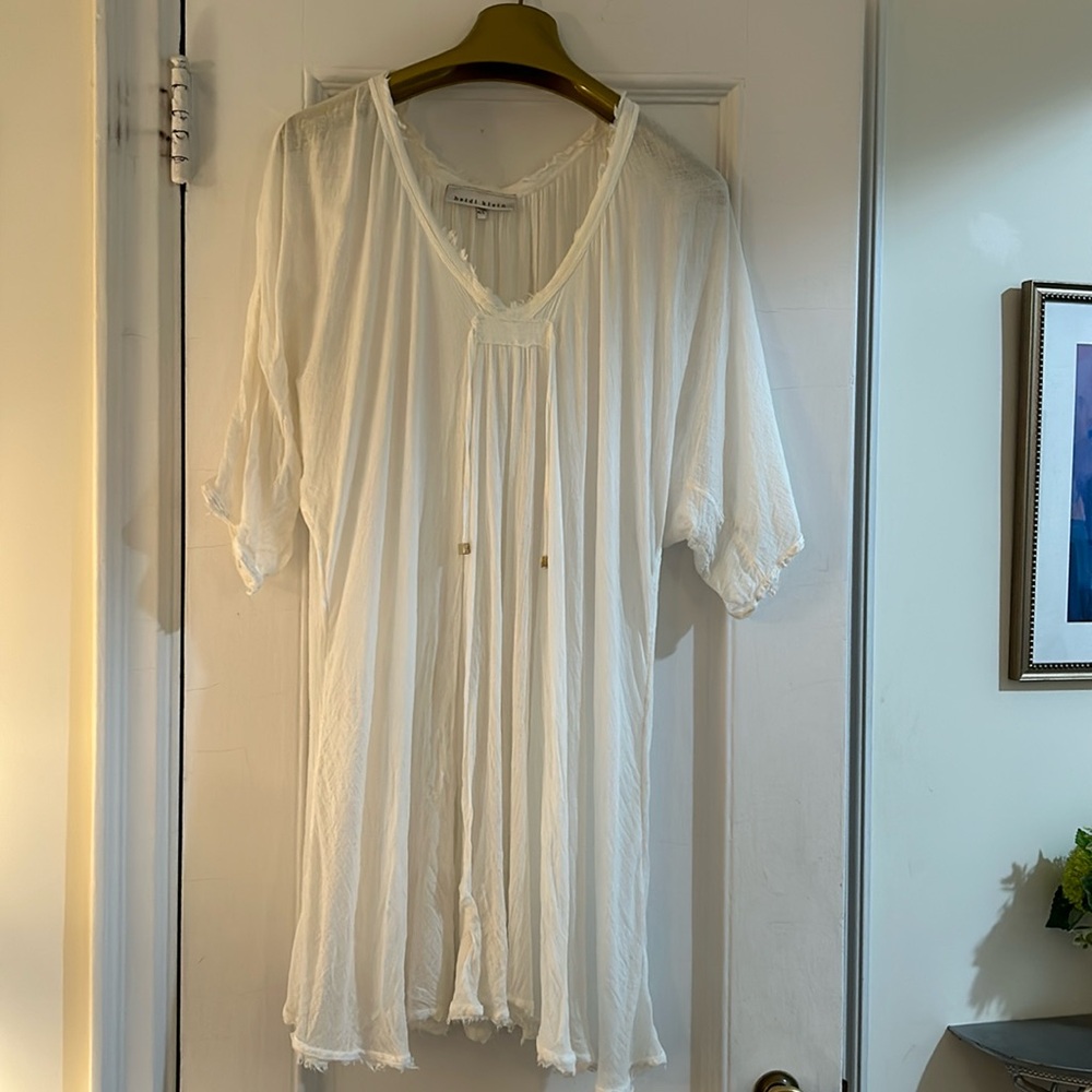 Heidi Klein white beach dress
